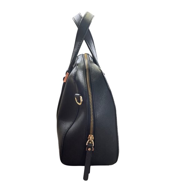 Kate Spade Womens Black Leather Satchel Handbag Medium Size SKU 8673 - Picture 8 of 16